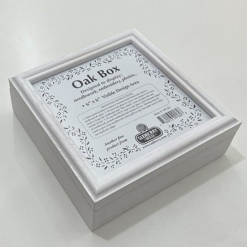 Sudberry oak box white - sudberry, 6"